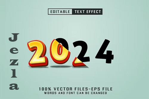 New Year Editable Text Effect - MLPFX56