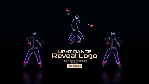Videohive - Light Dance Reveal Logo 24794512