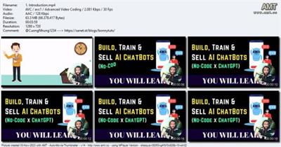 Build, Train & Sell AI Chatbots  [No-code x Chat GPT] 886653bd6fc81dc6d21c90852830e168