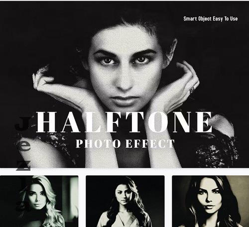 Halftone Photo Effect - NPANBTT
