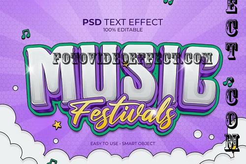 Music Festivals Text Effect - CNM5ZVF