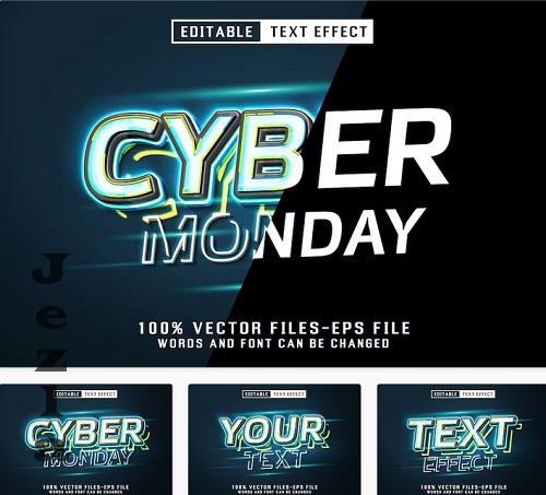 Cyber Monday Editable Text Effectv - 87RHW2Q