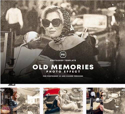 Old Memories Photo Effect - ZL2TRRE