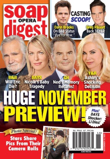 Soap Opera Digest - November 13, 2023