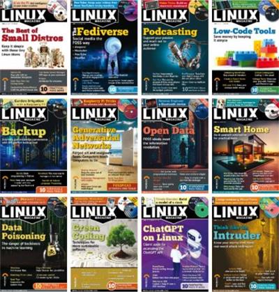 Linux Magazine USA - Full Year 2023 Collection (True PDF)