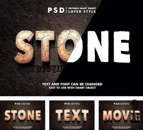 Stone Editable Text Effect - 5XRP652