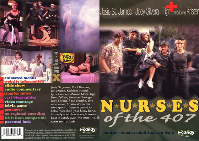 Nurses Of The 407 (Tony Kendrick, Caballero Home Video) [1982 г., All Sex, DVD5] (Jesie St. James, Kathleen Kristel, Lynx Canon, Karen Sweet, Tigr)