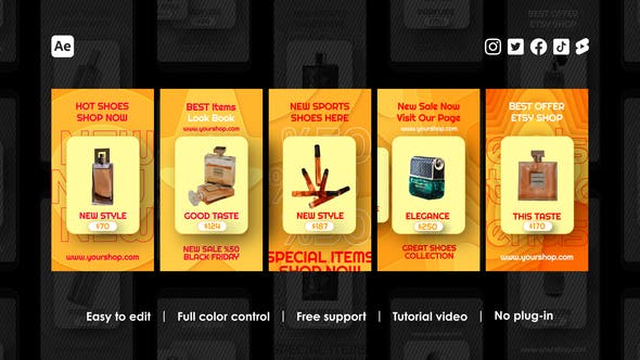 Videohive - Online Shopping Instagram Stories 48991100