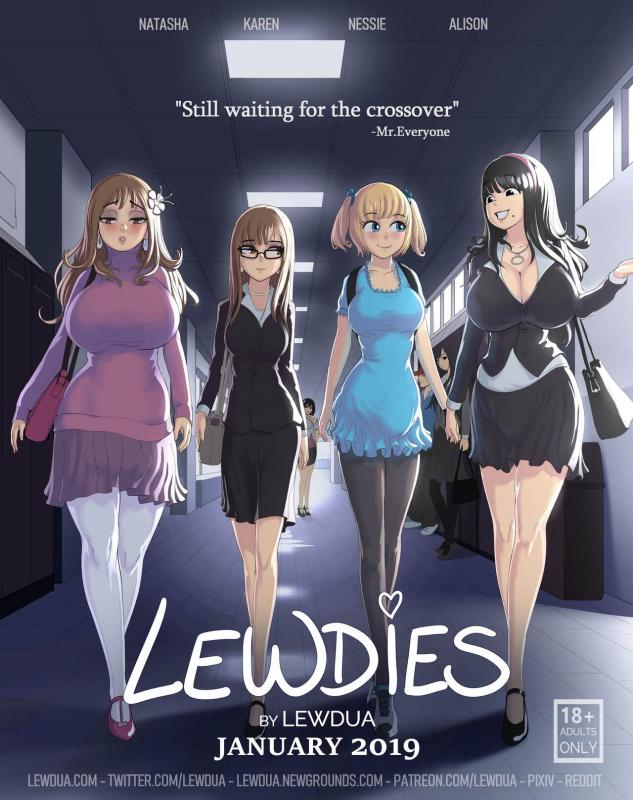 Lewdua - Lewdies - Year 4 Porn Comic