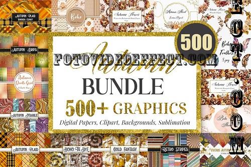 Autumn Graphics Bundle - 52 Premium Graphics