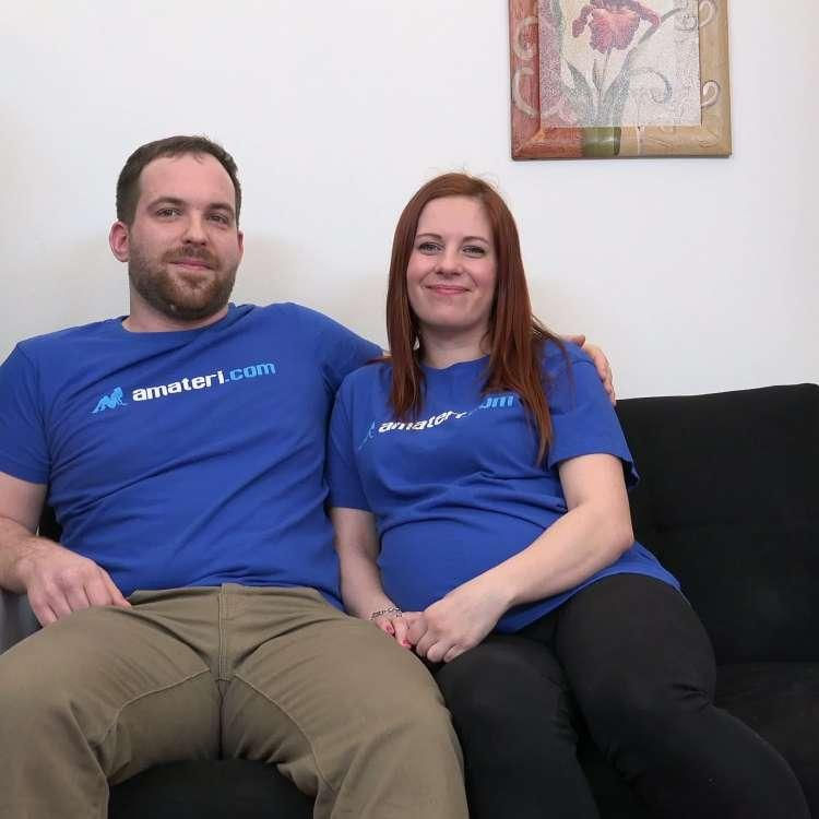 AmateriPremium: Czech amateur couple Leony Aprill and her horny boyfriend fucking hard on camera [FullHD 1080p]