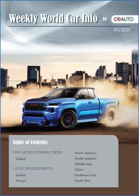 Weekly World Car Info - Issue 43 - 30 October 2023