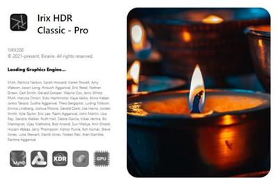 Irix HDR Classic Pro  2.3.15