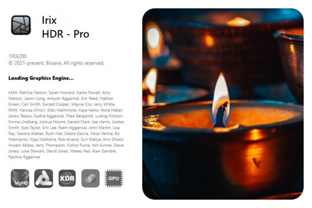 Irix HDR Pro / Classic Pro 2.3.20