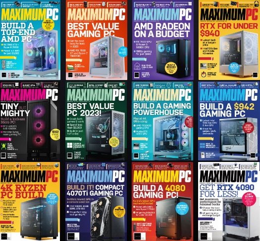Maximum PC - 2023 Full Year Month Issues Collection