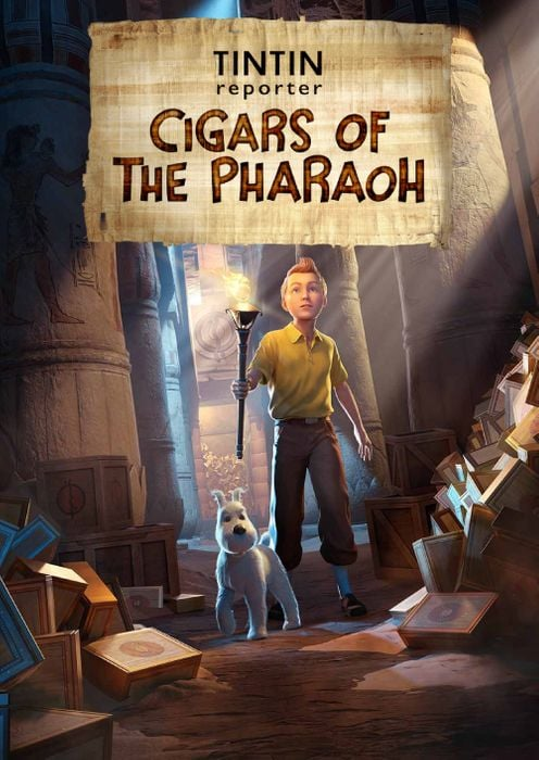Tintin Reporter Cigars of the Pharaoh (2023) -RUNE / Polska Wersja Językowa