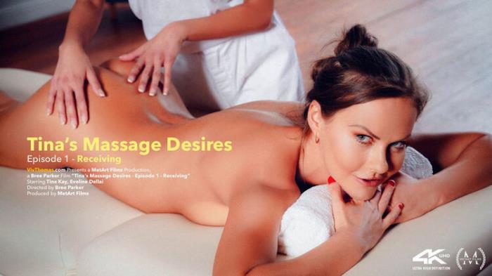 Eveline Dellai and Tina Kay - Tina's Massage Desires Part 1 Receiving (FullHD 1080p) - VivThomas/MetArt - [2023]