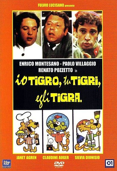 Охотники за любовью (Я - тигр, ты - тигр, он - тигр) / Io tigro, tu tigri, egli tigra (1978) DVDRip