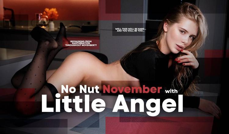 Little Angel / No Nut November With Little Angel [2023,All Sex,Blowjob,Gonzo,Hardcore,POV,Small Tits,1080p,SiteRip]