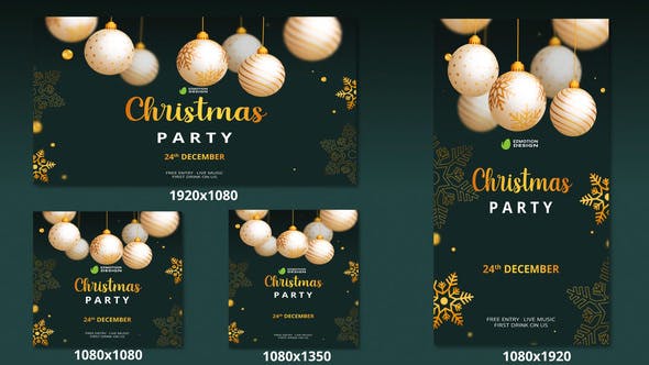 Videohive - Merry Christmas || Social Media 49001948