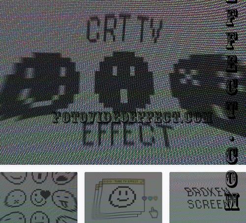 CRT TV Effect - 43920749