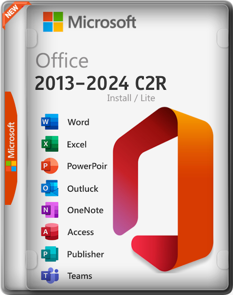 Office 2013-2024 C2R Install / Lite 7.7.7.6 Portable by Ratiborus