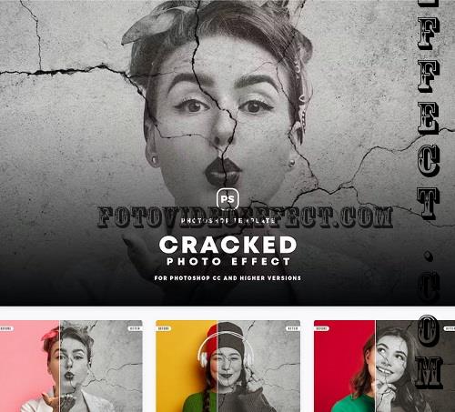 Cracked Photo Effect - ECWREB2