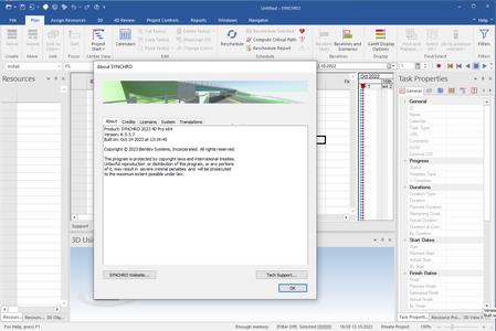 SYNCHRO 4D Pro 2023 v6.5.3.7 with Revit Plug–in (x64)