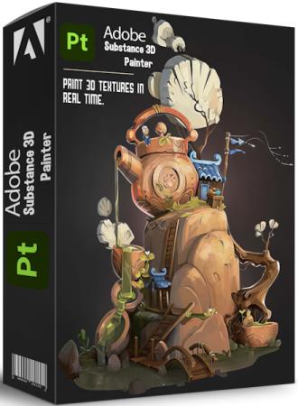 постер к Adobe Substance 3D Painter 9.1.0.2983 RePack + Portable