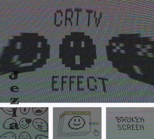 CRT TV Effect - 43920749
