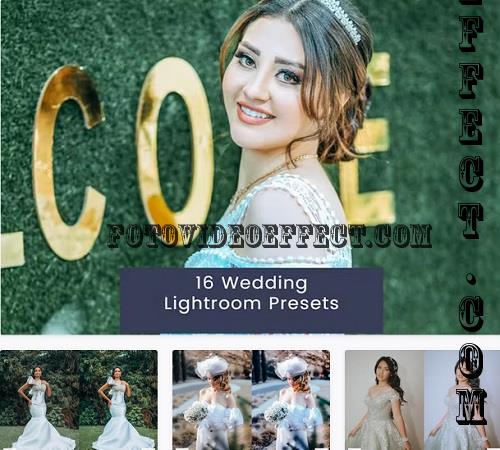 16 Wedding Lightroom Presets - PW3G7DF