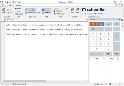 Schoettler CalcTape Business 6.0.8.1 Multilingual Portable