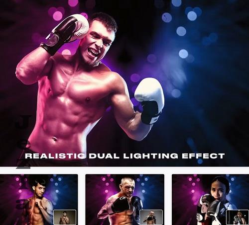 Realistic Dual Lighting Effect - 9FFPVDW