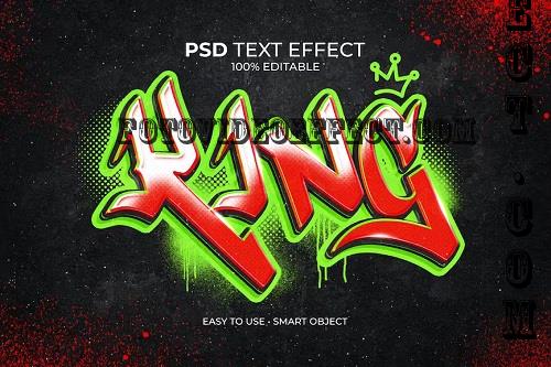 King Bomber Graffiti Text Effect - GRFRVNH