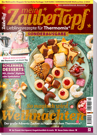 Cover: meinZauber Topf Monsieur Cuisine Spezial Magazin No 2 2023 - Weihnachten