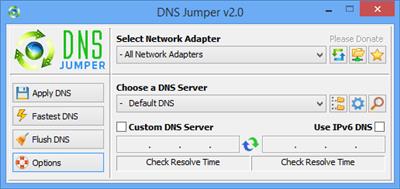 DNS Jumper  2.3 12f8c27b9311baf5b506e9c035fac9bf