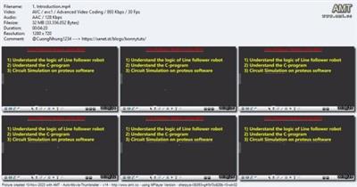 8051 Based Line Follower Robot: Simulate on Proteus  Software