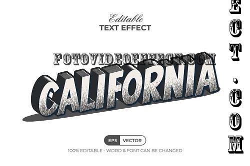 3D Text Effect Vintage Style - 91584722