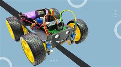 8051 Based Line Follower Robot: Simulate on Proteus  Software