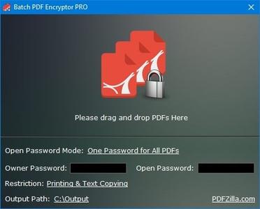 Batch PDF Encryptor Pro 1.2