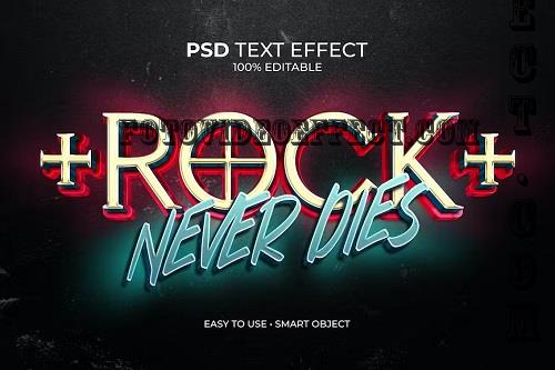 Rock Never Dies Text Effect - 3T9QL3Q