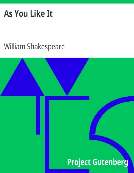 As You Like It by William Shakespeare Ba083522793dd37bc5dc1430aa4e8902