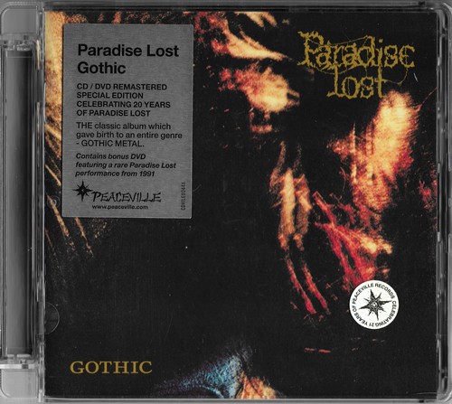 Paradise Lost - Gothic (1991, CD+DVD, Reissue 2008, Lossless)