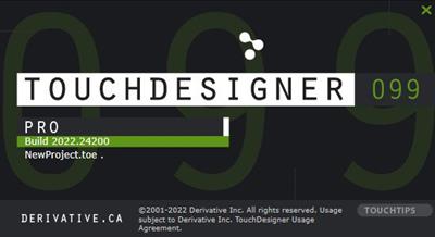 Derivative TouchDesigner Pro 2022.35320  (x64) 7498cef51e6c840e6d31e0243ca4c556