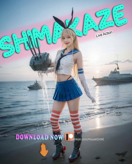 Shimakaze Vol 361 - AI Generated 3D Porn Comic
