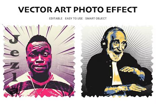 Vector Art Photo Effect - ZLRGT8P