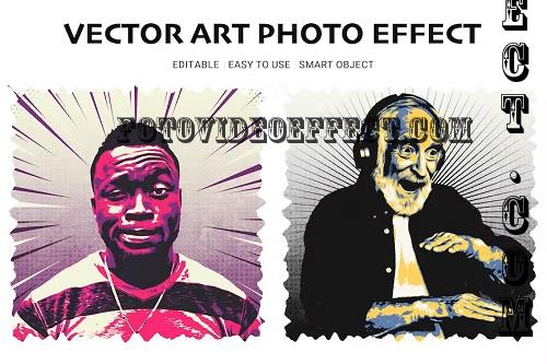 Vector Art Photo Effect - ZLRGT8P