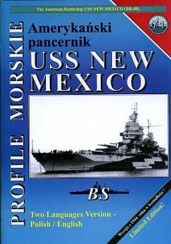 BS - Profile Morskie 71 - Amerykanski pancernic USS New Mexico