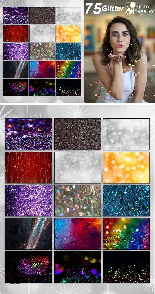 75 Glitter Effect Photoshop Overlay - 91610561