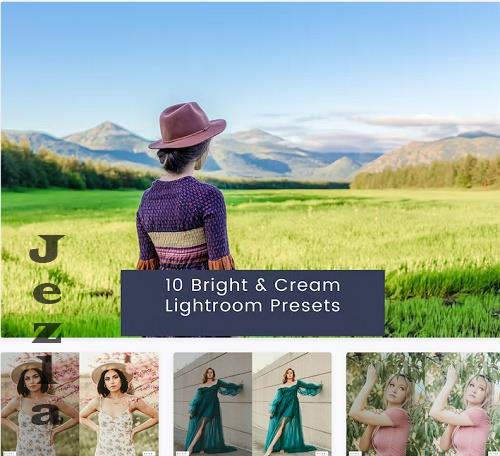 10 Bright & Cream Lightroom Presets - TDTR4Z6